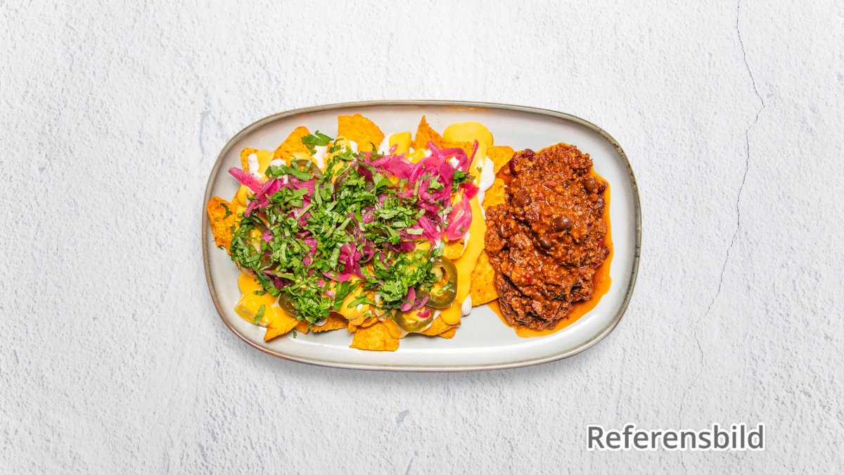 Nachos Köttfärs Tallrik