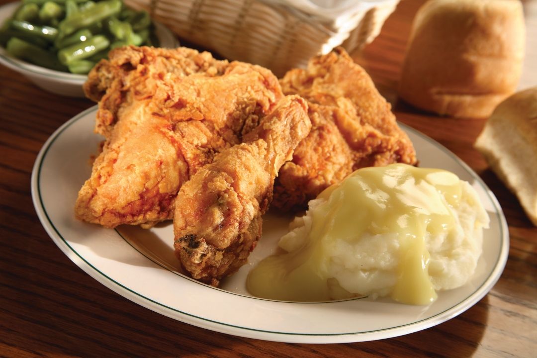 Broasted Chicken Dinner