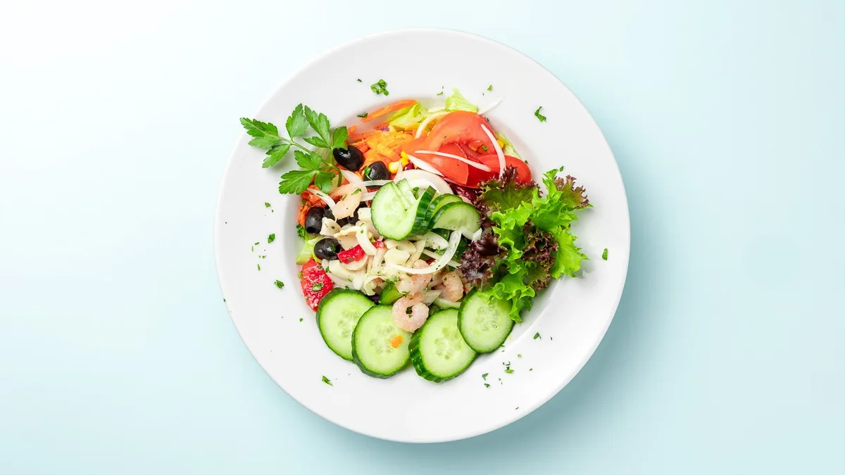 Griechischer Salatteller