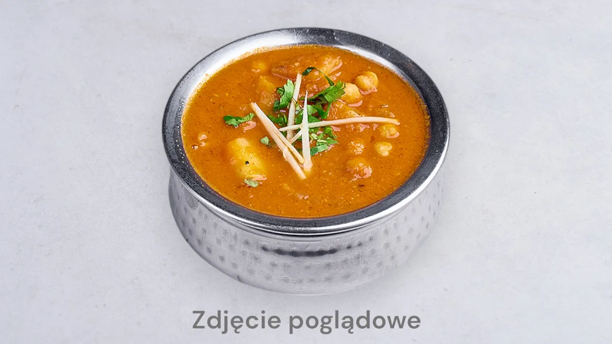 Chana masala z ryżem