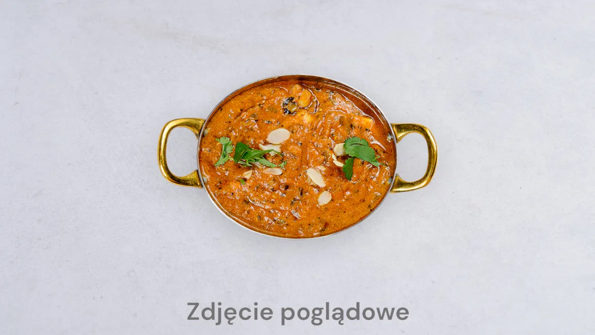 Chicken biryani z sosem raita