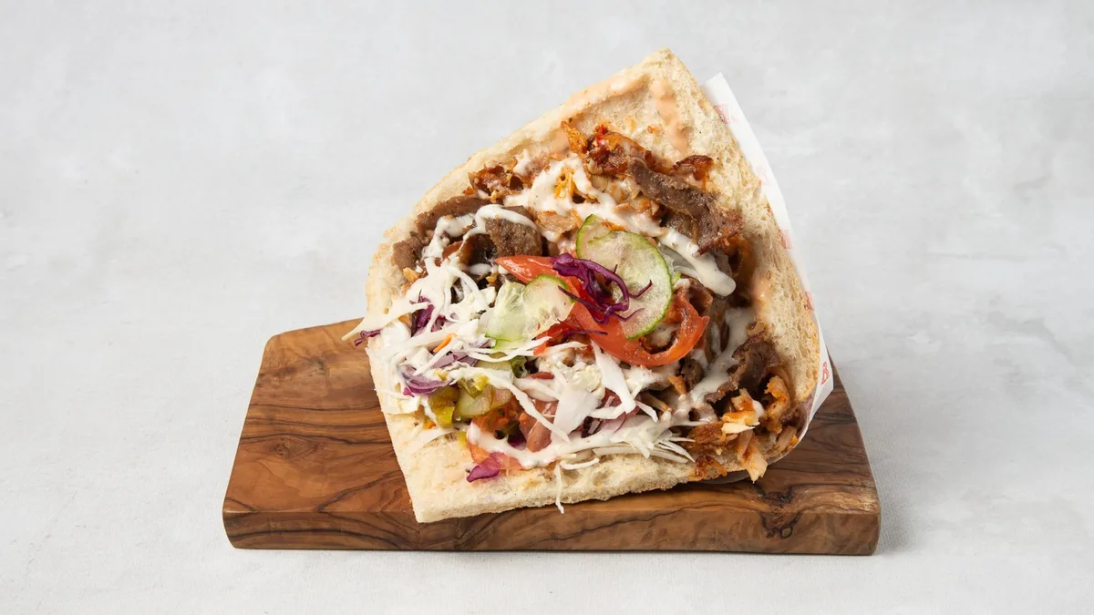 Kebab w bułce