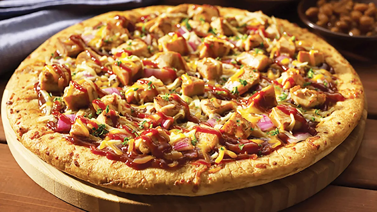 BARBEQUE CHICKEN PIZZA