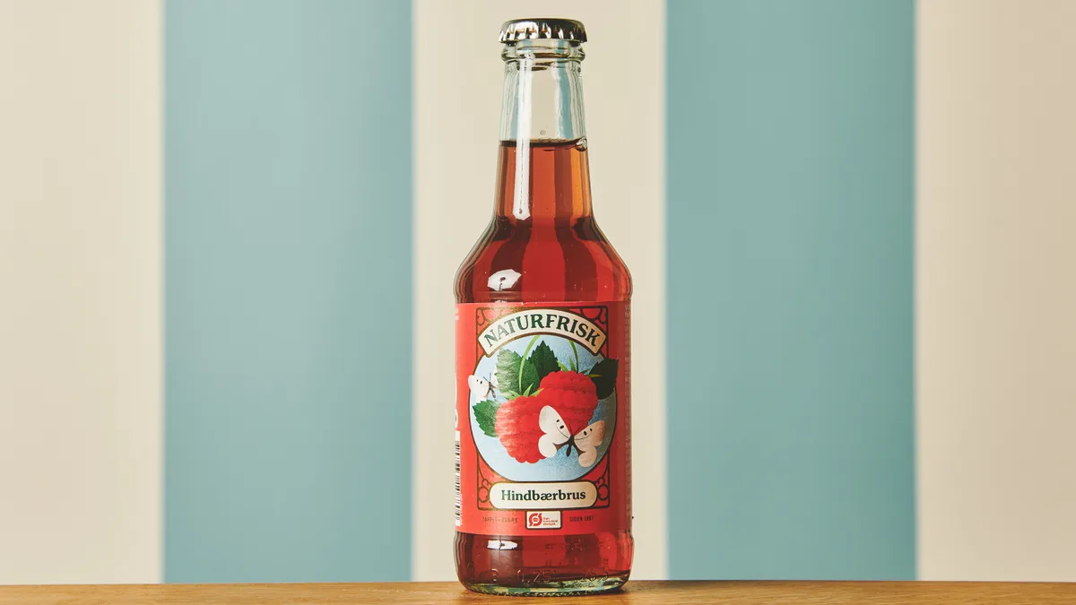 Ørbæk Hindbærbrus, økologisk 0,25 l