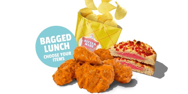 Chicken Wings Bagged Lunch