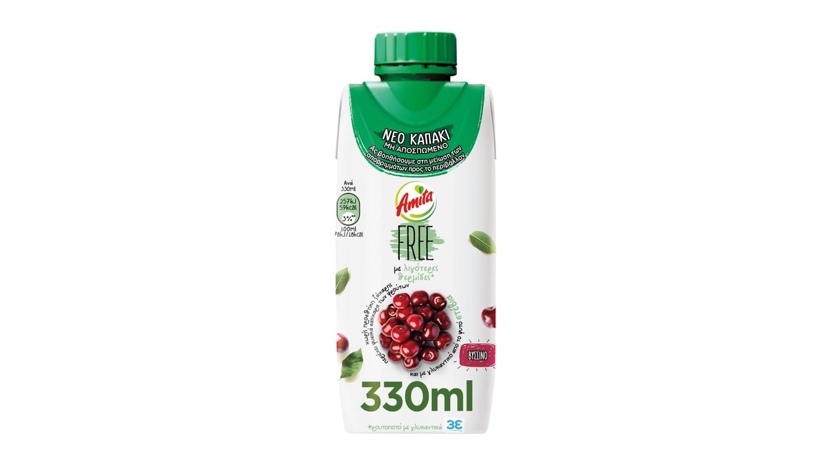 Amita Free Βύσσινο 0.33 l
