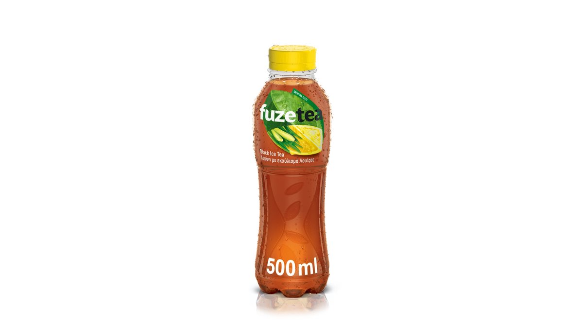 Fuze Black Ice Tea Λεμόνι με Εκχύλισμα Λουίζας 0.5 l