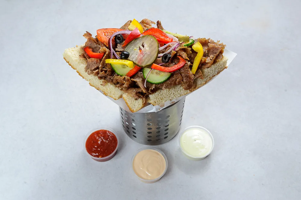 Kebab w bułce