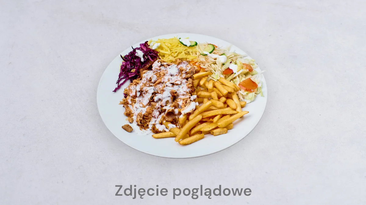 Talerz kebab