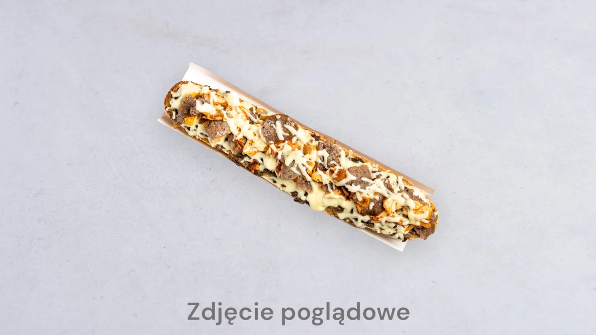 Zapiekanka z kebabem