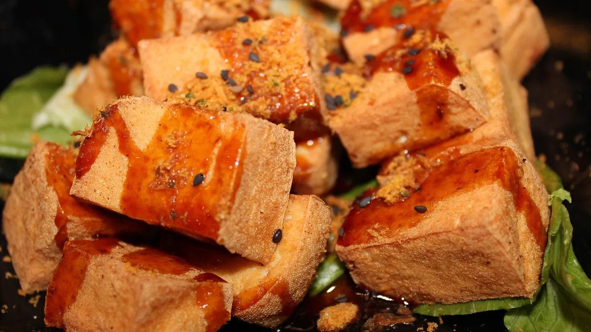 B30# 12db Fűszeres sült tofu