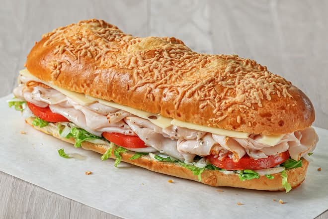 Asiago-crusted Turkey (10" only)