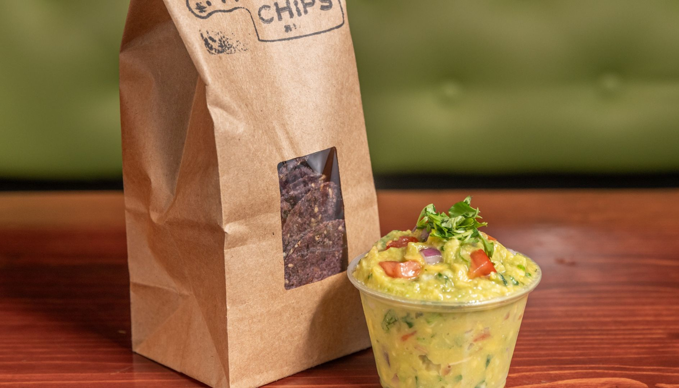 Chips and Avocado Smash (Aka Guac)