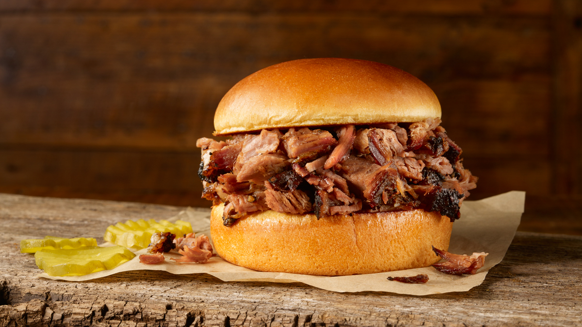 Brisket and Cheese Sandwich