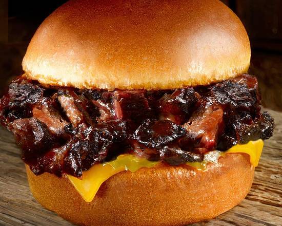 Brisket and Cheese Classic Sandwich