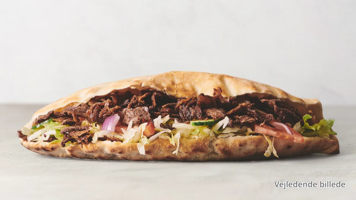 Hjemmelavet pizza sandwhich