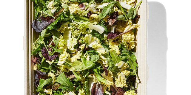 Farm Greens w/ Mint and Balsamic Vinaigrette