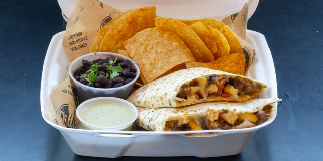 Fluffy Quesadilla Boxed Lunch