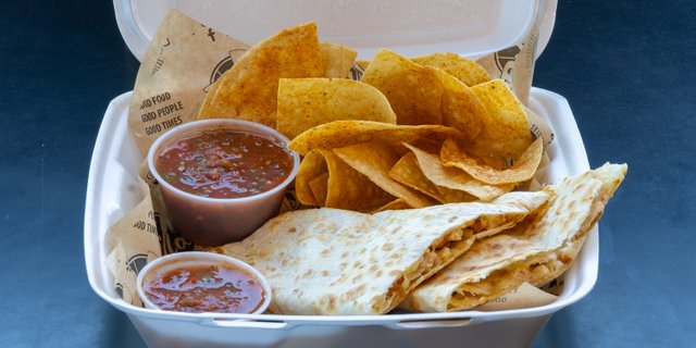 Plain-o Quesadilla Boxed Lunch