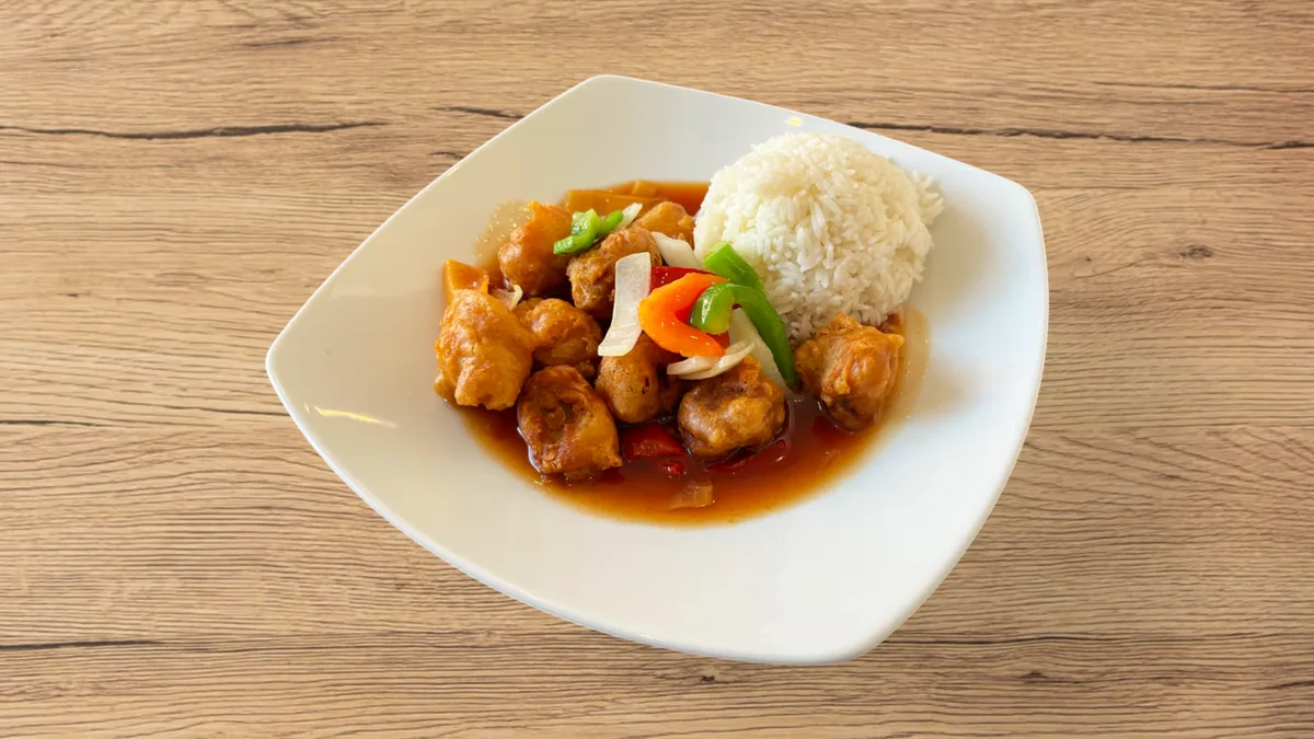 21. Gebackenes Schweinefleisch