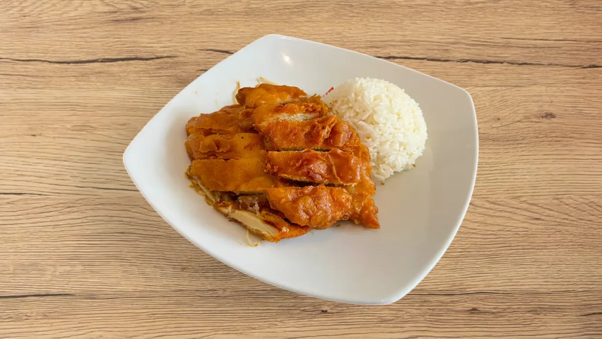 25. Hähnchen im Eierteig