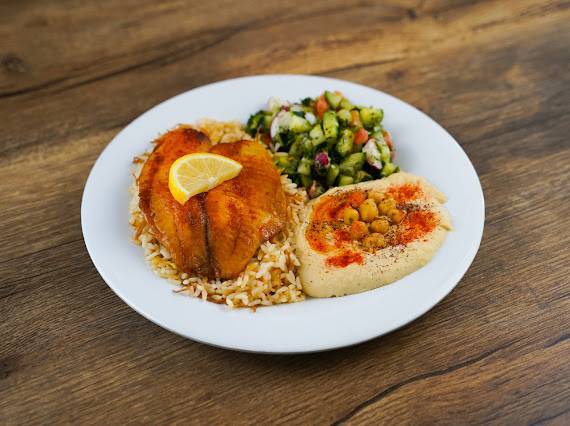 Baked Fish Plate