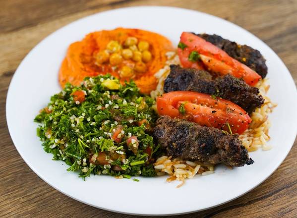Kafta Kabob Plate