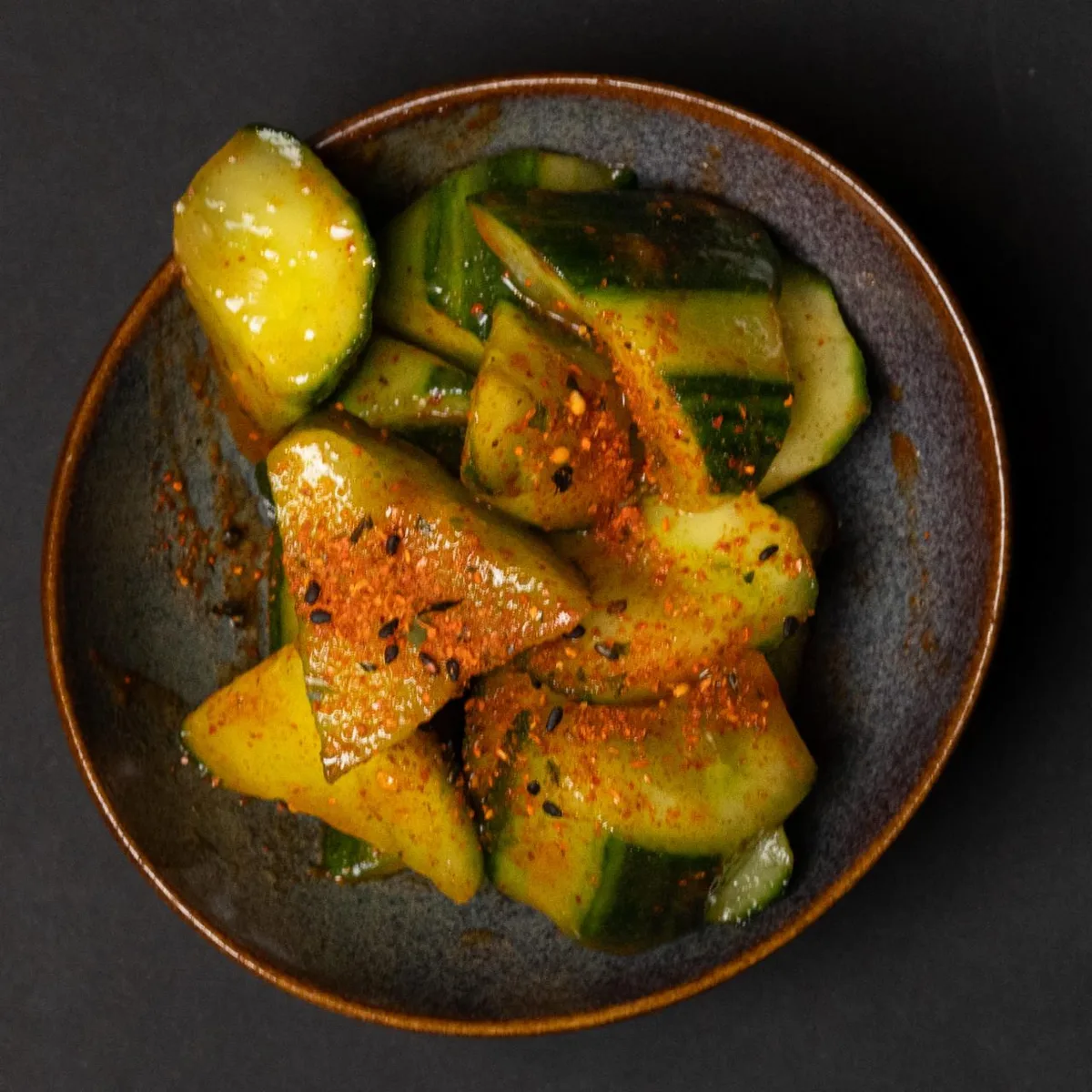 SMASHED SPICY CUCUMBER