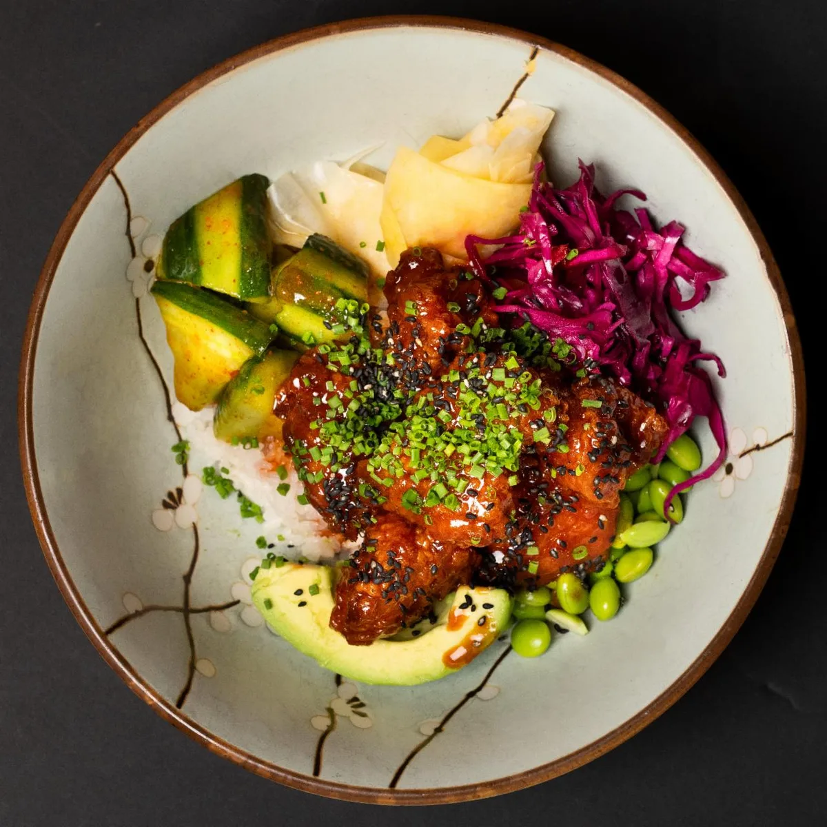 SPICY KARAAGE  BOWL