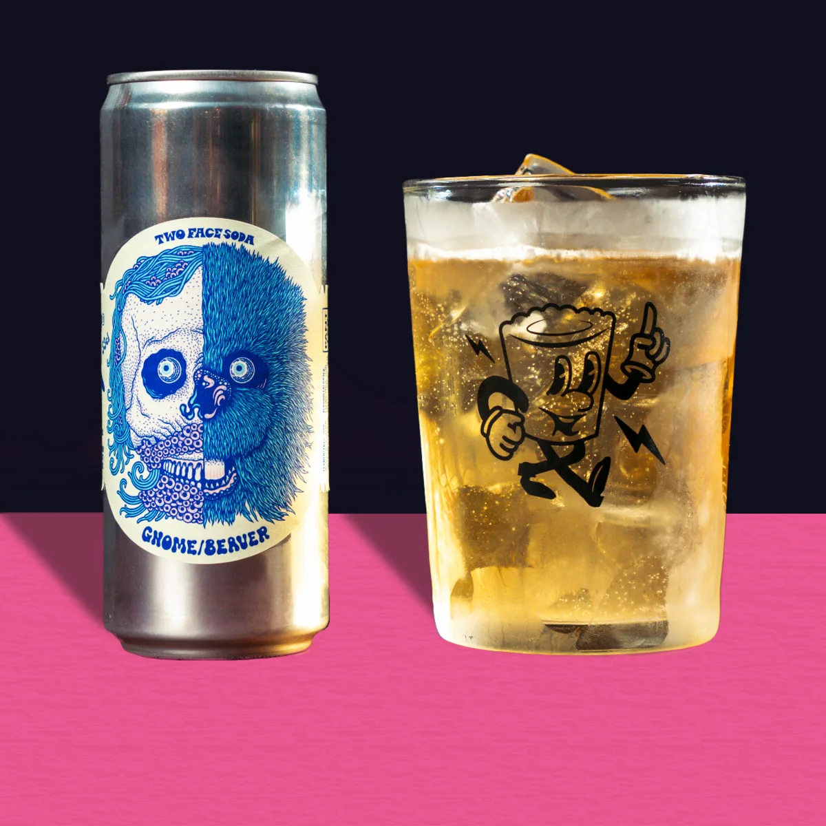 TWO FACES Soda