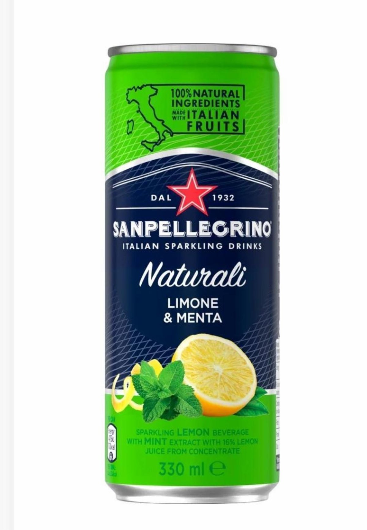 San Pellegrino Limone and Mynta