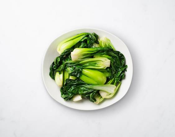 Bok Choy with Scallion-infused Oil