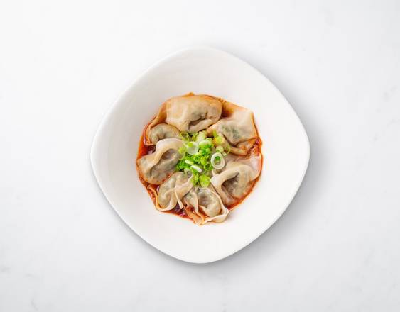 Vegetable and Kurobuta Pork Spicy Wontons (8 each)