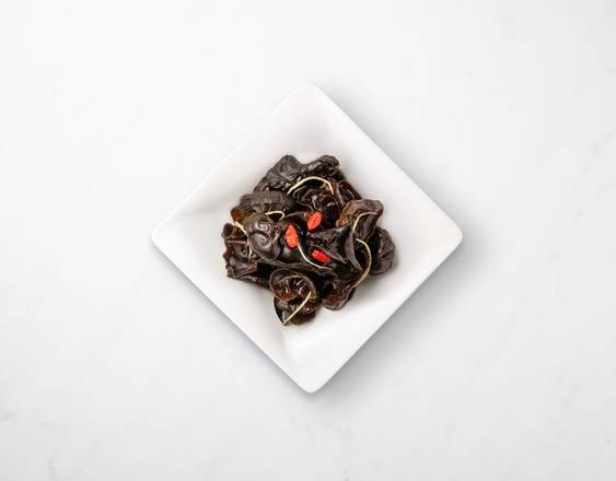 Wood Ear Mushrooms in a Vinegar Dressing