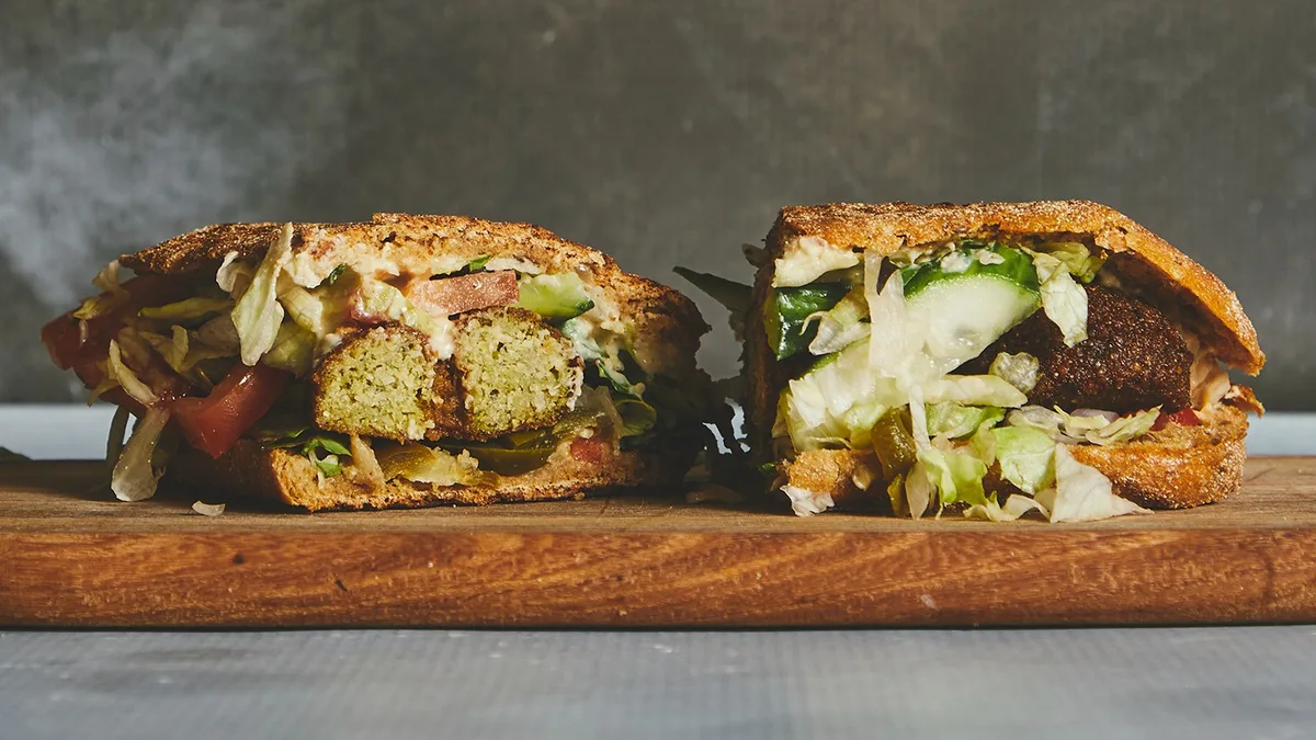 Falafelsandwich (V)