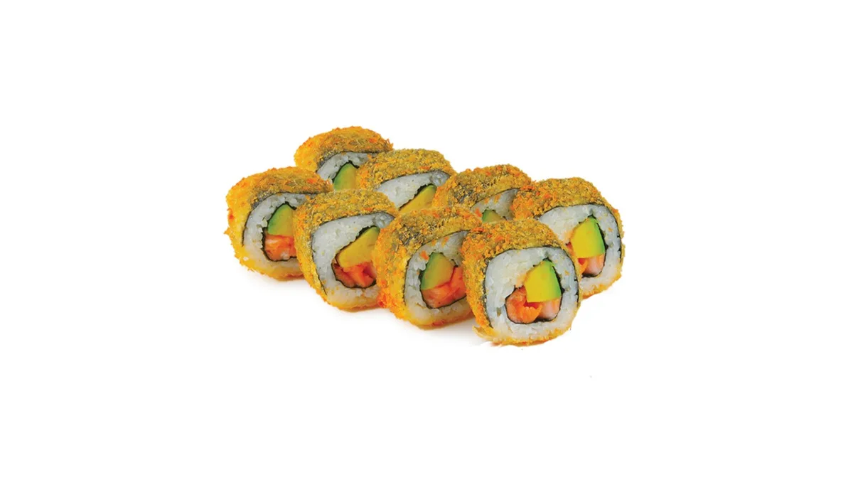 S22.Salmon crunch roll