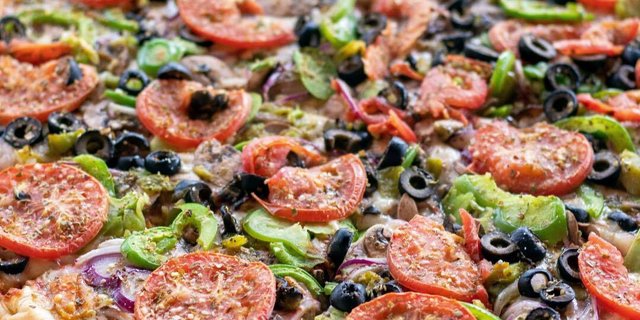 The Veggie Pizza