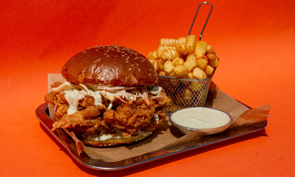 Ranch Burger Combo