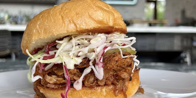 BBQ Brisket Sandwich Tray
