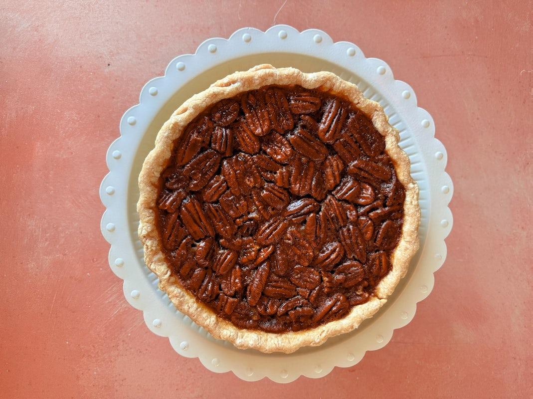 Big Texas Bourbon Pecan Whole Pie