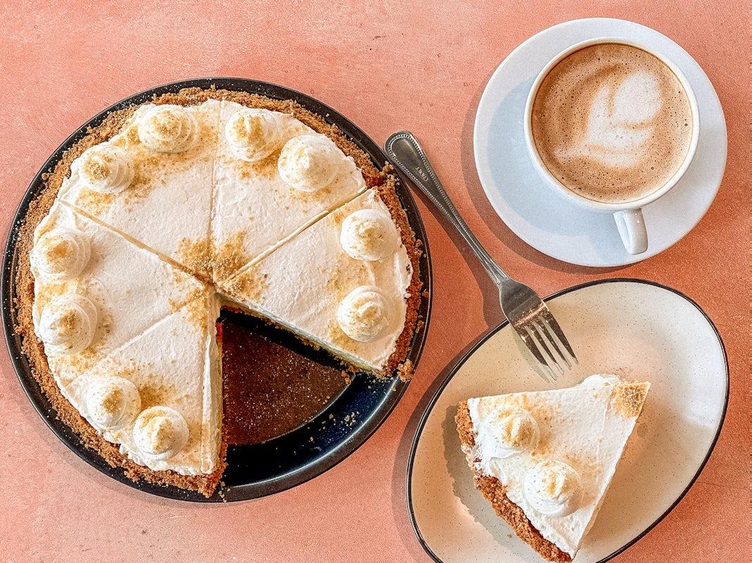 Key Lime Pie Slice