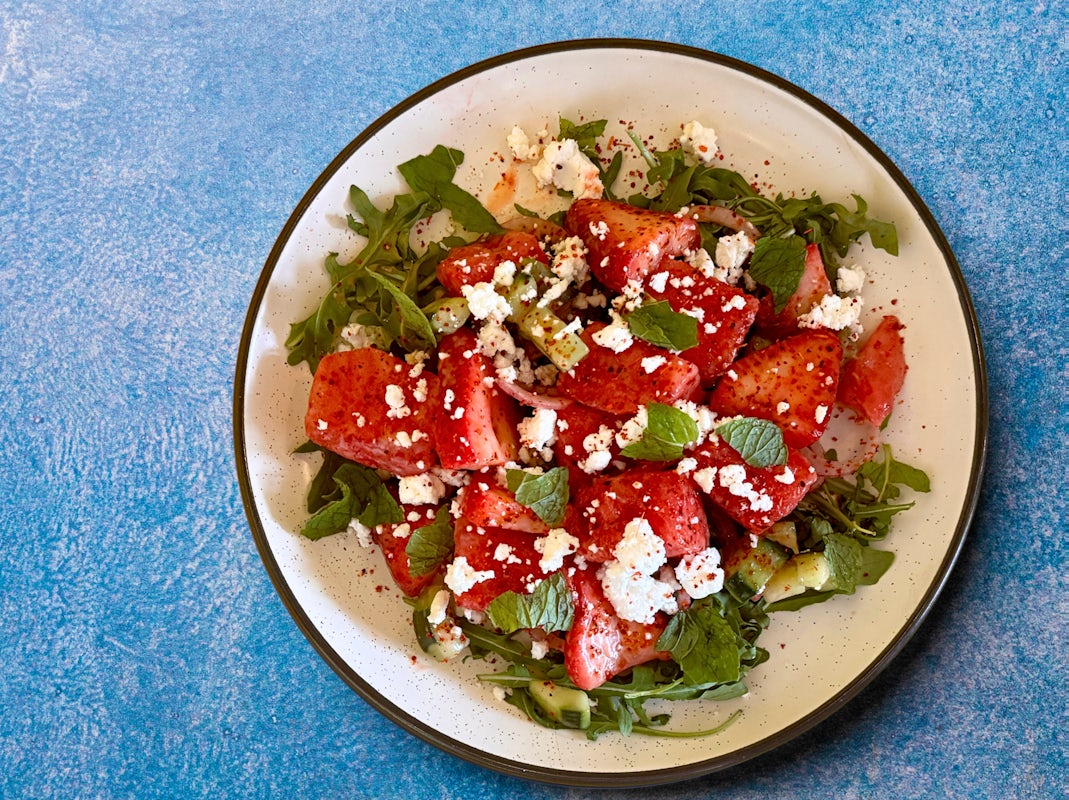 Small Watermelon  Salad