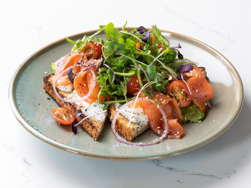 Smoked Salmon Avocado Toast