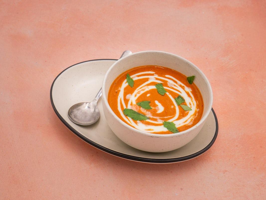 Tomato Basil Bisque Cup