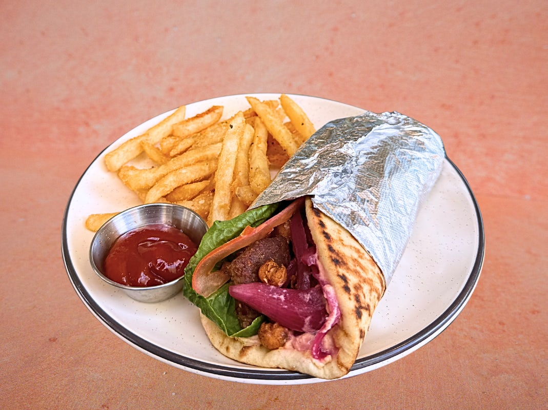 Vegetarian Pita Wrap[new]