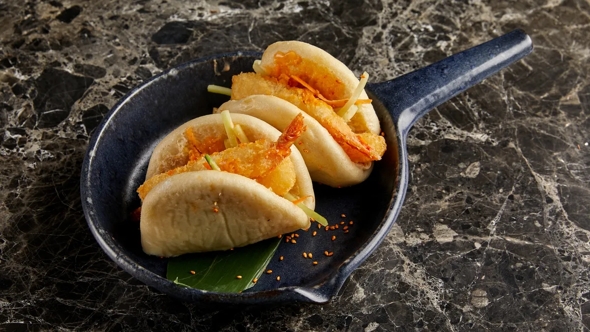 Bao Buns Shrimp Tempura