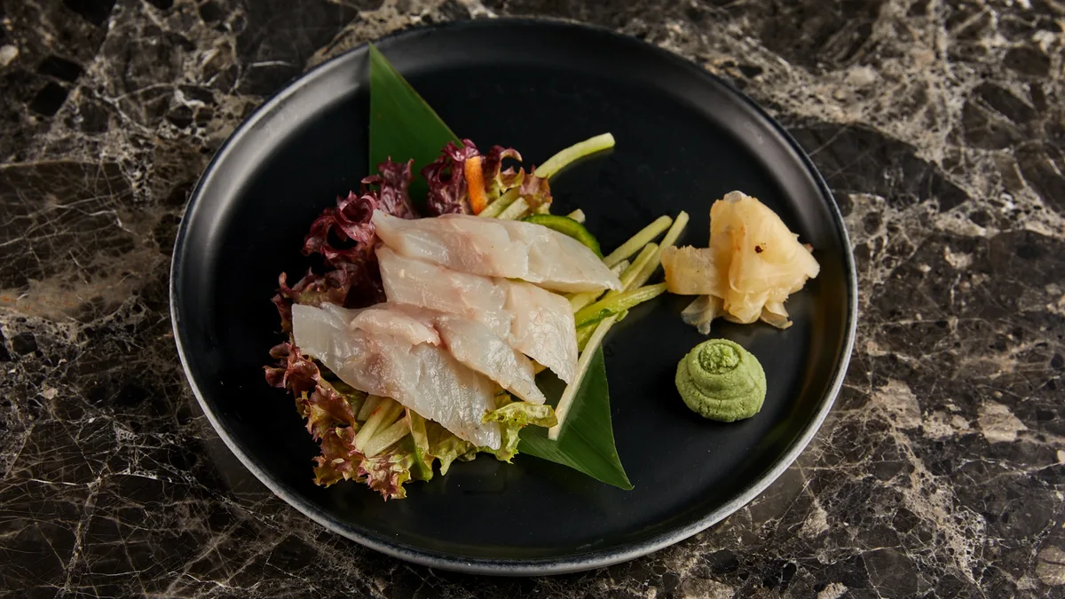 Seabass Sashimi