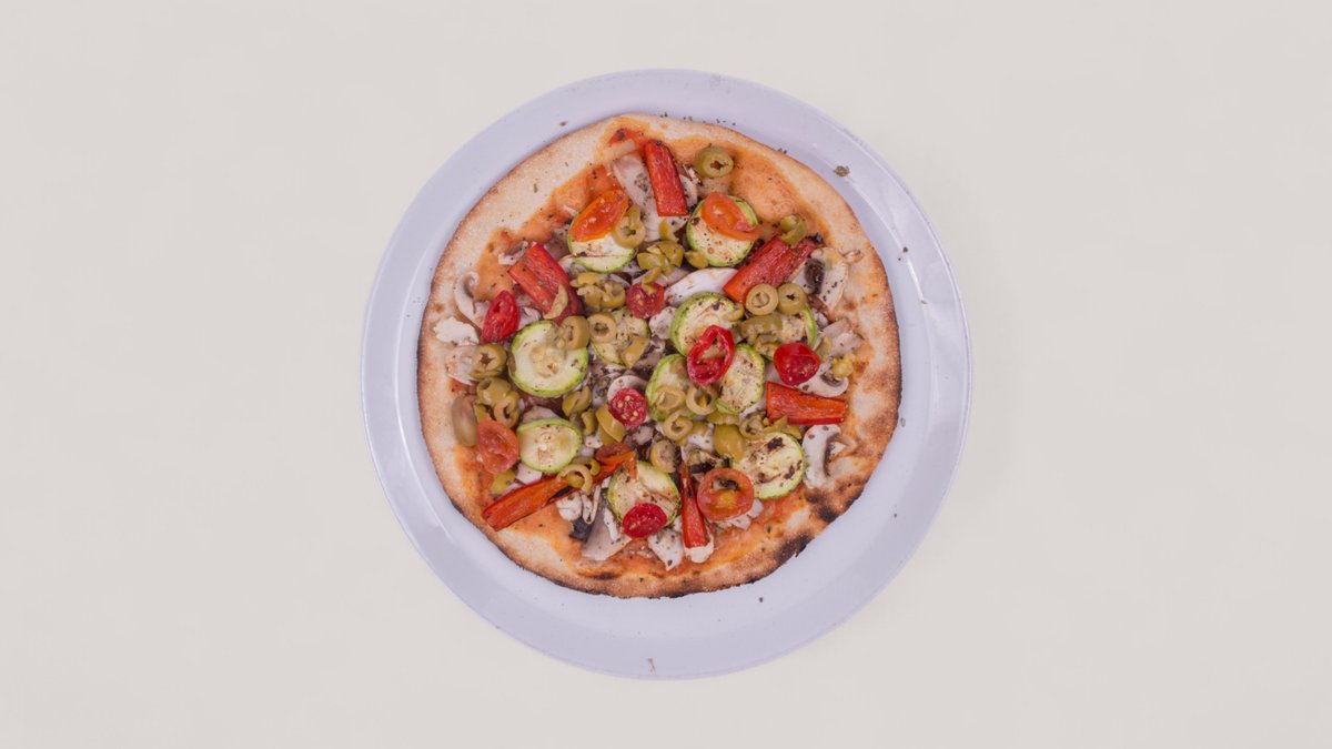 Losos pizza 24cm