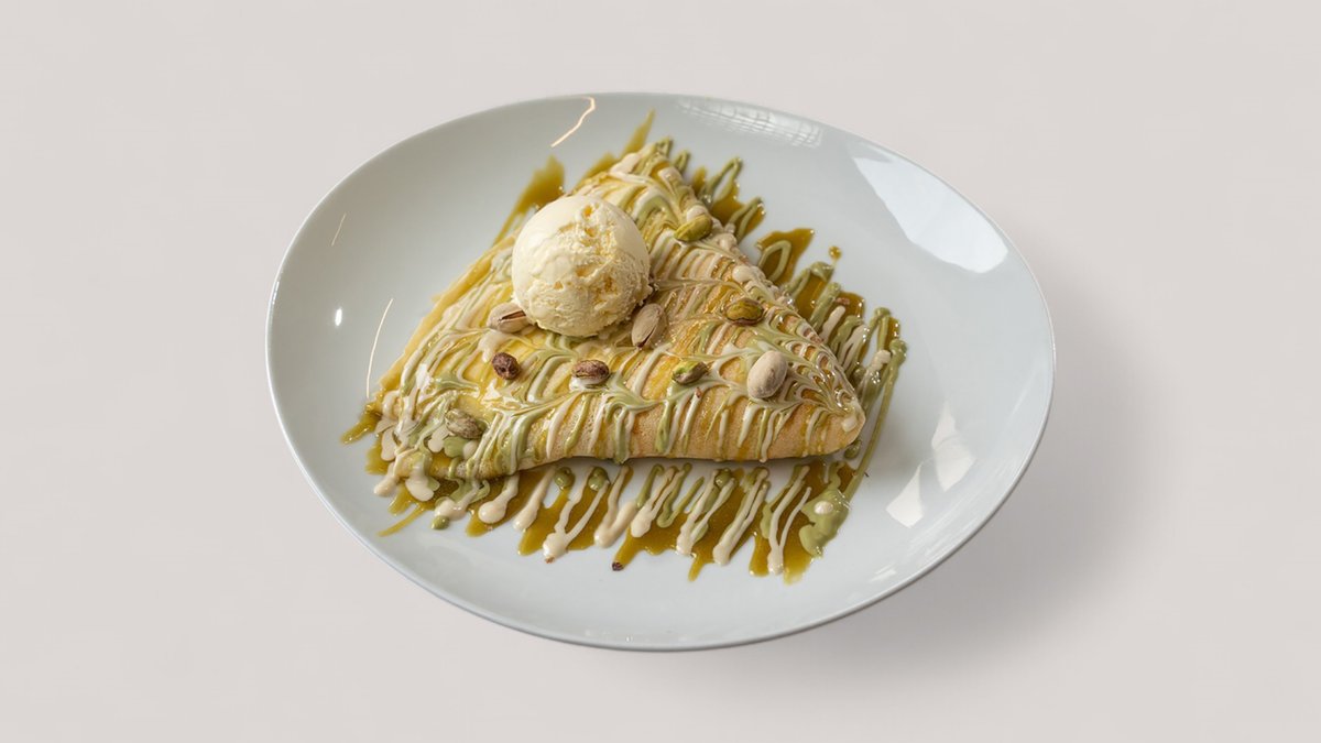 Pistachio palačinka