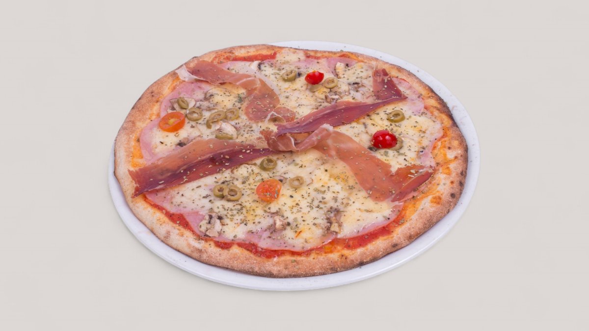 Pršuto pizza 24cm